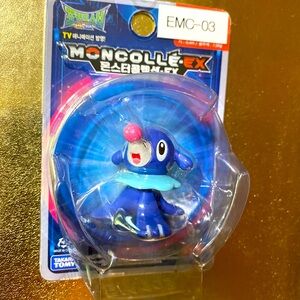 POKÉMON NWT MONCOLLE-EX EMC-03 POPPLIO TAKARA MONSTER COLLECTION 2016 FIGURE